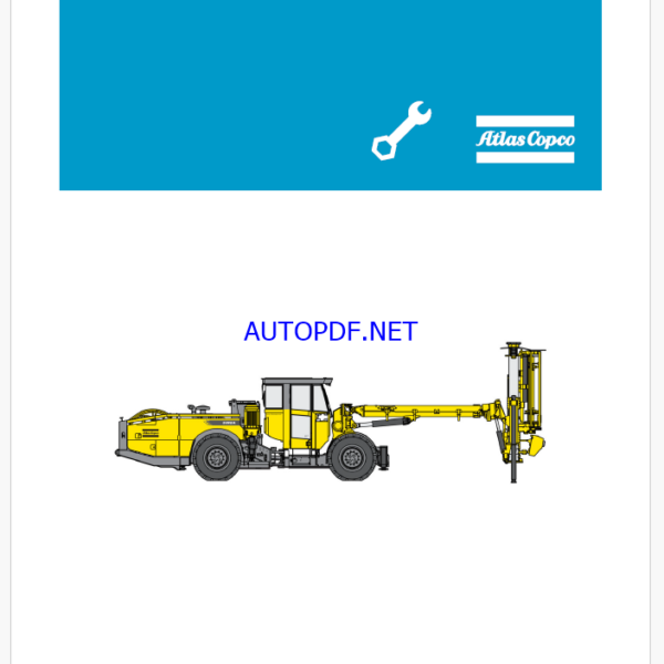 Atlas Copco SIMBA E7 C, ME7 C Maintenance Manual