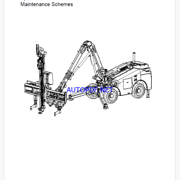 Atlas Copco SpeedRoc 1F Maintenance Manual