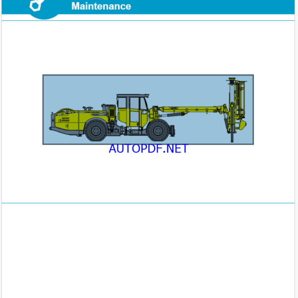 Atlas Copco Simba E7 C, ME7 C Maintenance Manual