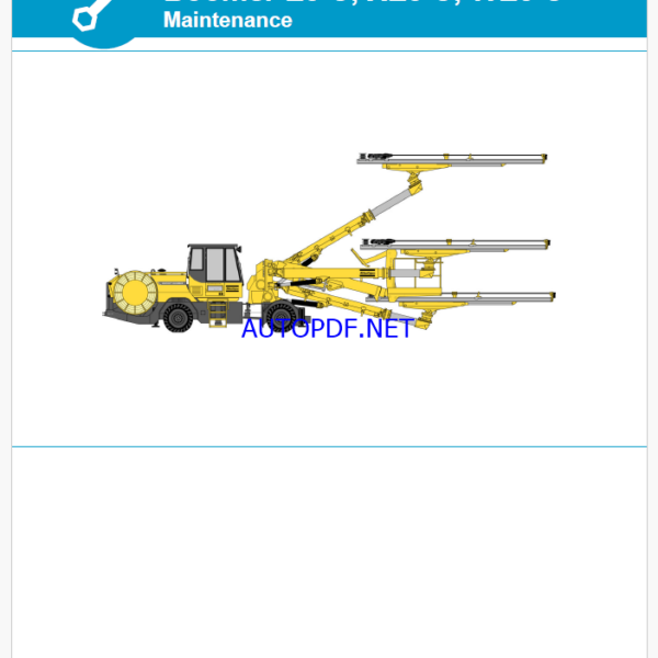 Atlas Copco Boomer E3 C, XE3 C, WE3 C Maintenance Manual