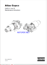 Atlas Copco DHR 6 H Ver. B Maintenance Manual