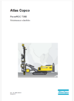 Atlas Copco PowerROC T35E Maintenance Manual