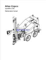 Atlas Copco SpeedRoc D30 Maintenance Manual