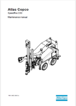 Atlas Copco SpeedRoc D30 Maintenance Manual