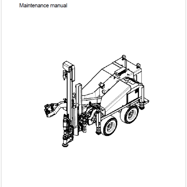 Atlas Copco SpeedRoc D30 Maintenance Manual