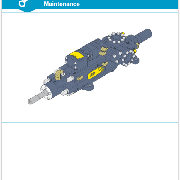 Atlas Copco RD 14S ver. A Maintenance Manual