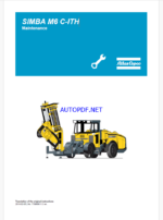 Atlas Copco SIMBA M6 C-ITH Maintenance Manual