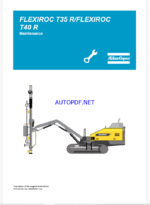 Atlas Copco FLEXIROC T35 R/FLEXIROC T40 R Maintenance Manual