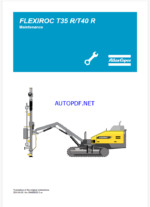 Atlas Copco FLEXIROC T35 R/T40 R Maintenance Manual