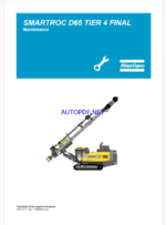 Atlas Copco SMARTROC D65 TIER 4 FINAL Maintenance Manual