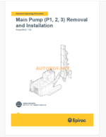 Epiroc PowerROC T35 Component Removal and Installation Instructions