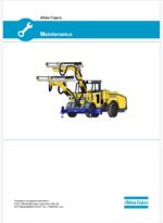 Atlas Copco Boomer M1 C, M2 C Mk 8 RCS5 BUT36 Maintenance Manual