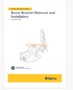 Epiroc PowerROC T35 Component Removal and Installation Instructions