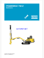 Atlas Copco POWERROC T30 E Maintenance Manual