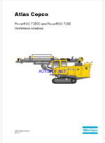 Atlas Copco PowerROC T25DC PowerROC T25E Maintenance Manual