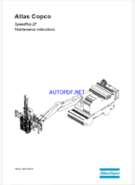 Atlas Copco SpeedRoc 2F Maintenance Manual