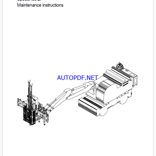 Atlas Copco SpeedRoc 2F Maintenance Manual