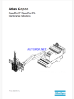 Atlas Copco SpeedRoc 2F / SpeedRoc 2FA Maintenance Manual