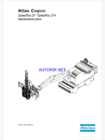 Atlas Copco SpeedRoc 2F / SpeedRoc 2FA Maintenance Manual