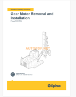 Epiroc PowerROC T35 Component Removal and Installation Instructions