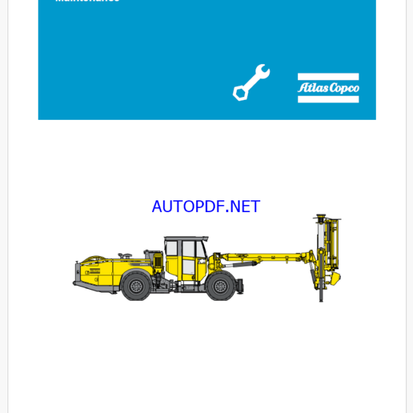 Atlas Copco Simba E7 C, ME7 C Maintenance Manual