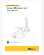 Epiroc PowerROC T35 Component Removal and Installation Instructions