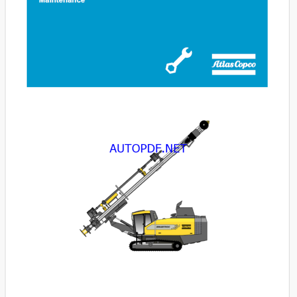 Atlas Copco SmartROC CL Maintenance Manual