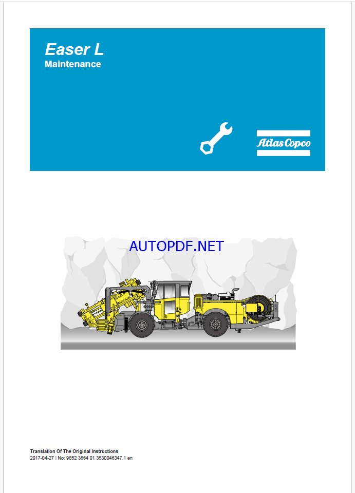 Atlas Copco Easer L Maintenance Manual