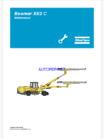 Atlas Copco Boomer XE2 C Maintenance Manual