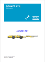 Atlas Copco BOOMER M1 L Maintenance Manual