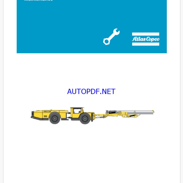 Atlas Copco BOOMER M1 L Maintenance Manual