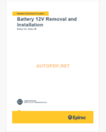 Epiroc Boltec M, Boltec EC Component Removal and Installation Instructions