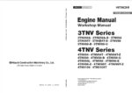 3TN, V4TNV Series Engine Manual (Workshop Manual)