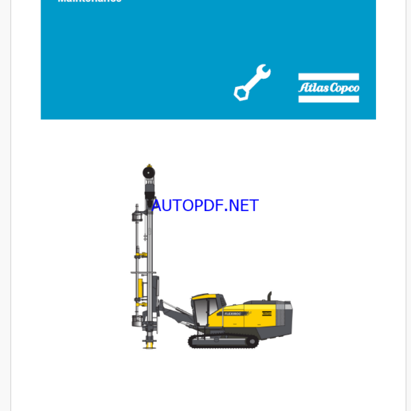 Atlas Copco FLEXIROC D50/55/60/65 T3 Maintenance Manual