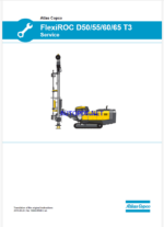 Atlas Copco FlexiROC D50/55/60/65 T3 Maintenance Manual