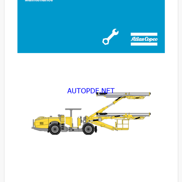 Atlas Copco Boomer L1 D, L2 D, M2 D Maintenance Manual