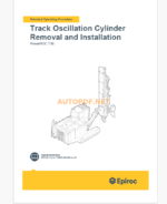 Epiroc PowerROC T35 Component Removal and Installation Instructions