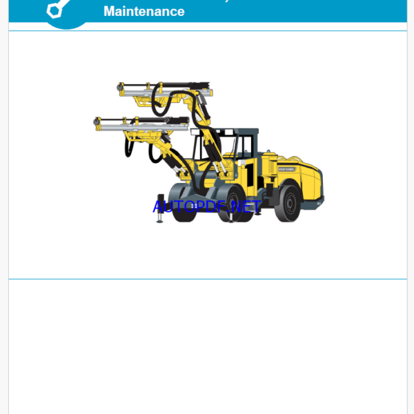 Atlas Copco Boomer M1 C, M2 C Maintenance Manual