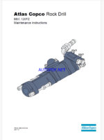 Atlas Copco Boltec SL-TBU Maintenance Manual