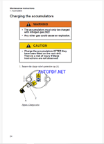 Atlas Copco Hydraulic Rock Drill COP 1840EX + Version F Maintenance Manual