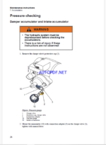 Atlas Copco Hydraulic Rock Drill COP 1838HUX + Version F Maintenance Manual