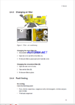 Atlas Copco PowerROC T25DC PowerROC T25E Maintenance Manual