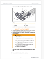 Epiroc Boltec M, Boltec EC Component Removal and Installation Instructions