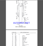 Komatsu 140M Dump Truck Parts Book