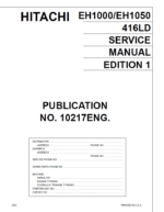 EH1000,EH1050 (416LD) Service Manual