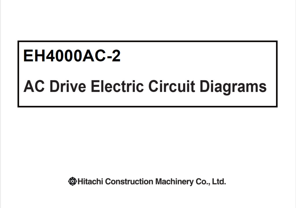 EH4000AC-2　Technical Manual Additional Document