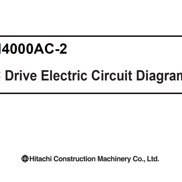 EH4000AC-2　Technical Manual Additional Document
