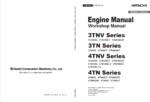 3TNV-4TNV Series Engine Manual (Workshop Manual)