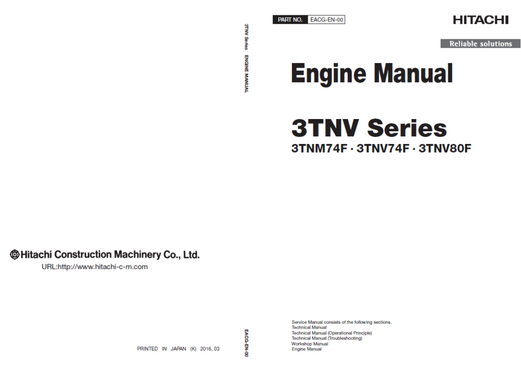 3TNV-4TNV Series Engine Manual