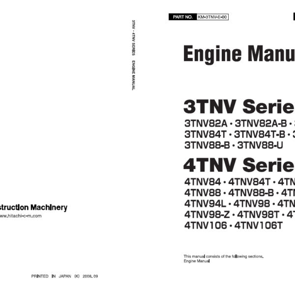 3TNV-4TNV Engine manual